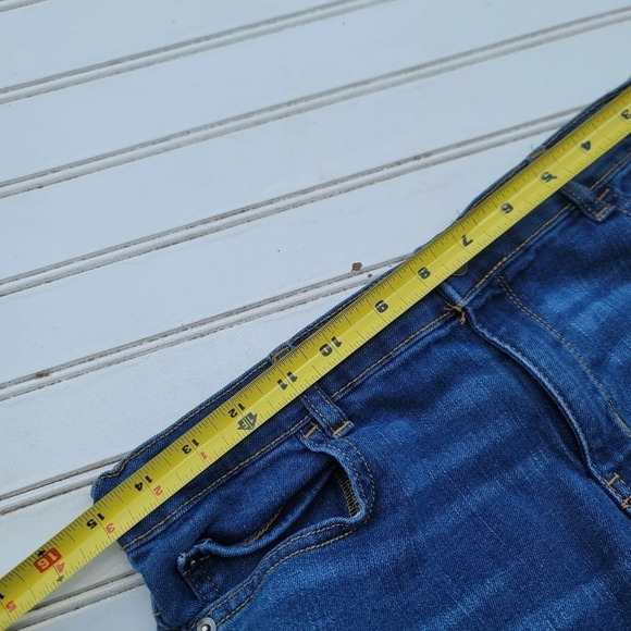 Place Boys Adjustable Waist Stretch Straight Denim Blue Jeans 30x26 Sz 14 - Picture 6 of 10